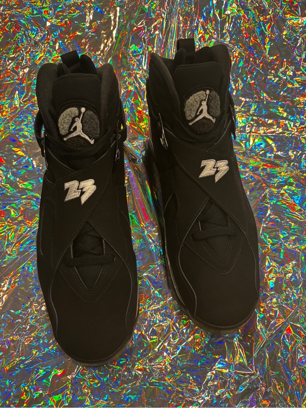 Jordan Men's Black Retro High-Top Sneakers